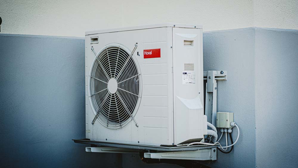 A ductless AC unit